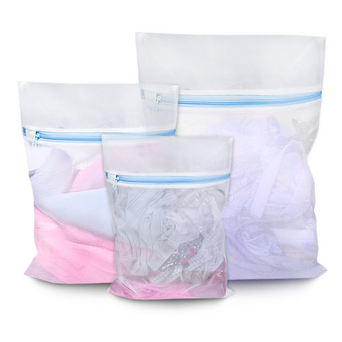 Zipped mesh laundry bags - laundry, 3
