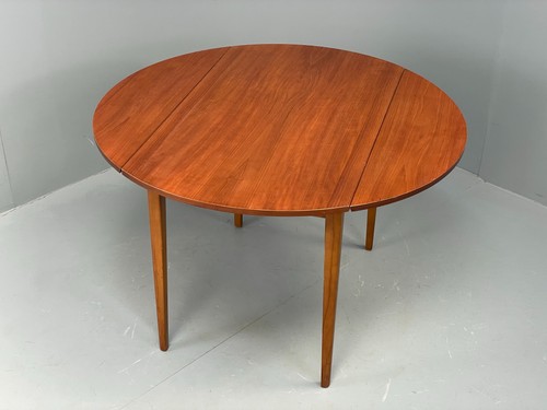 Vintage 1960s teak table - teak, drop
