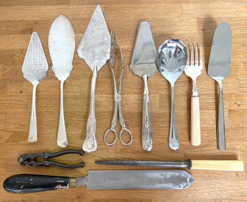 Vintage silver plate metal - vintage,