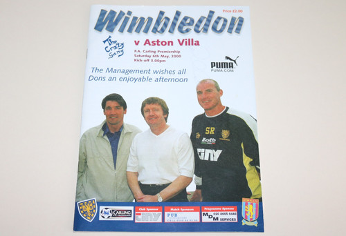 Wimbledon aston villa - wimbledon,