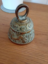 Vintage brass sanctuary bell - brass,