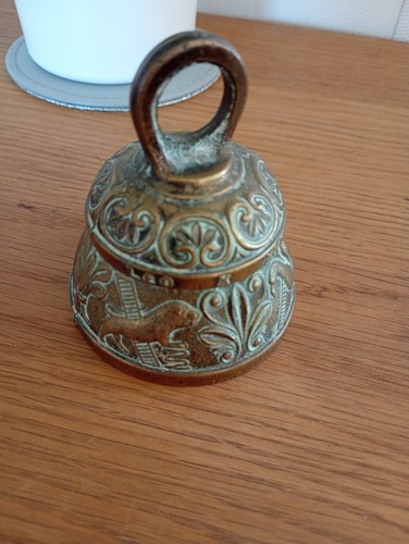 Vintage brass sanctuary bell - brass,