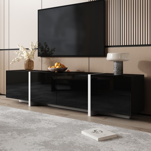Stand 170 black tv unit - stand,