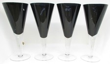 Vintage Hand Blown Black