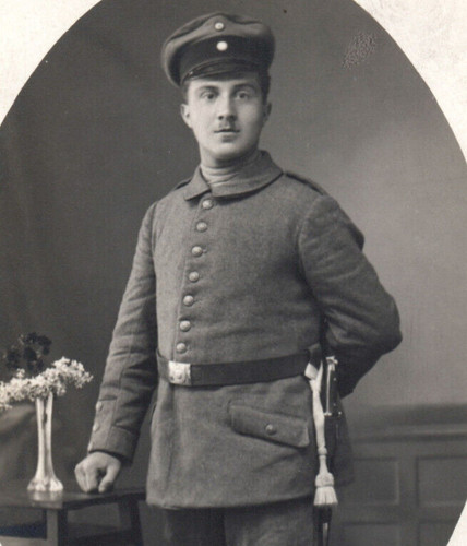 Rppc wwi german soldier - wwi,