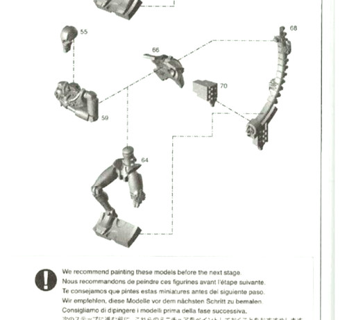 Reanimating necron ghost - 1x,