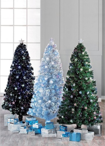 Led christmas tree fibre optic - christmas,