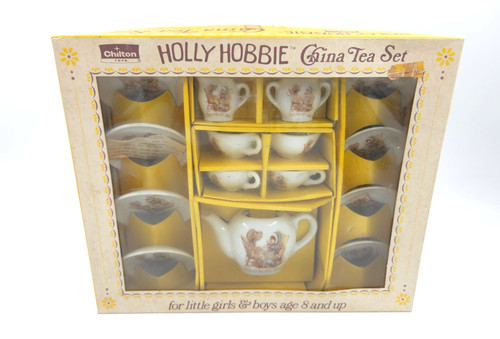 Vintage 1980s holly hobbie tea - holly,