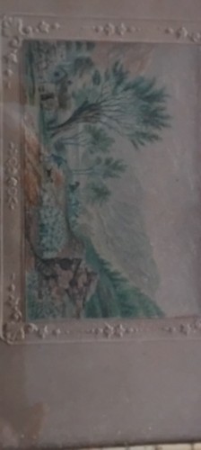 Small antique george baxter - antique,