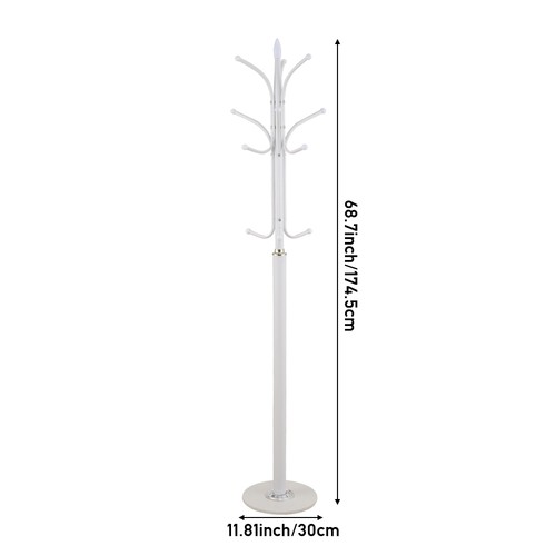 Hooks metal coat - 12, hat