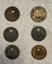 6 Original Pit Tokens From