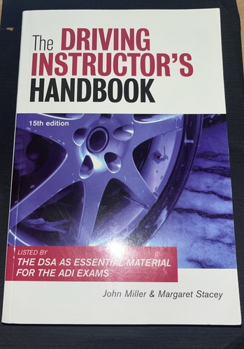 Driving instructor handbook - instructor's,