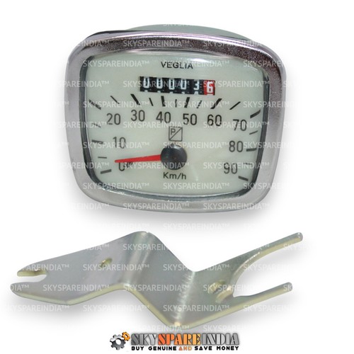 Speedometer 90kmph white - speedometer, 0-90kmph