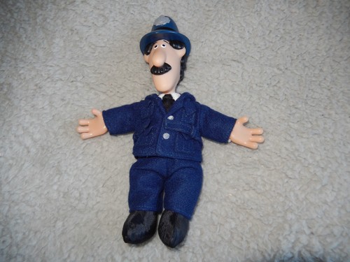 Plush policeman figure plastic - plush,