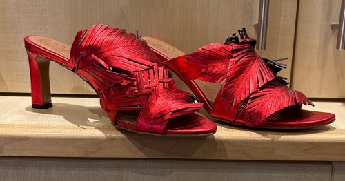 Baldowski fringed red - of,