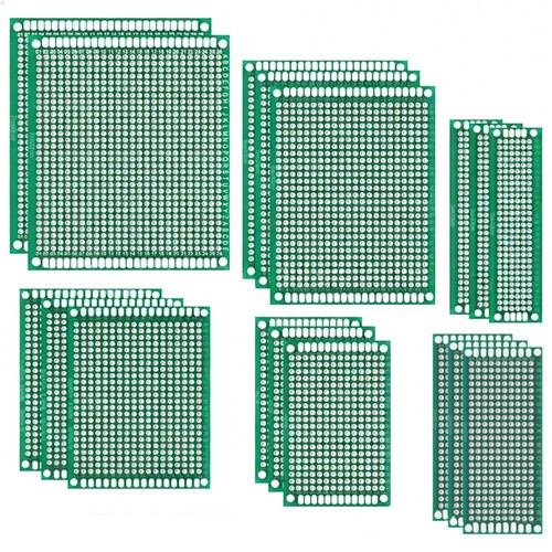 17pcs double sided - 17pcs,