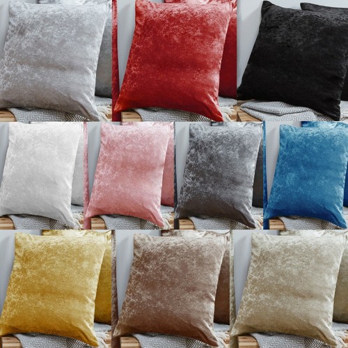 Cushion covers crushed velvet - cushion,