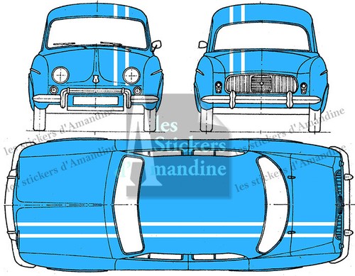 Bands for renault dauphine - renault,