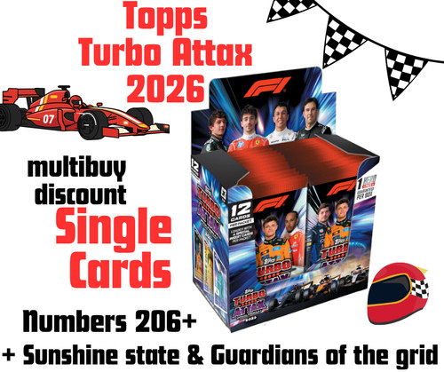 2026 topps turbo - topps, attax