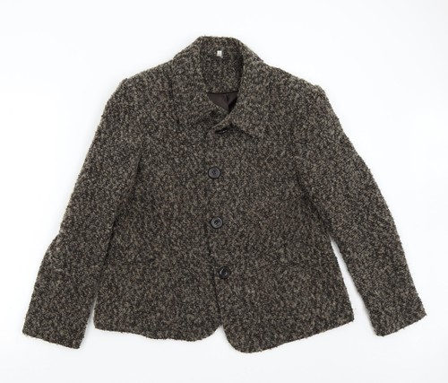 Ewm womens brown jacket - ,