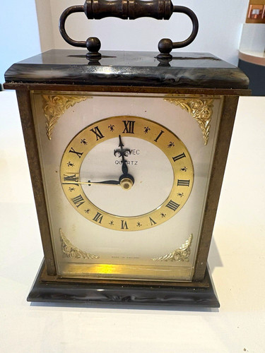 Metamec quartz carriage clock - carriage,