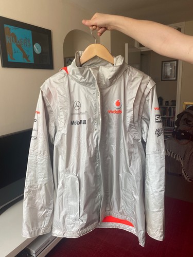 Mclaren silver jacket - mclaren,