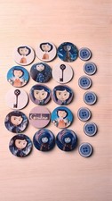 Coraline cake toppers x20