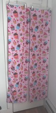 Pair of  Pink Brown Window