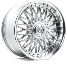 Alloy Wheels 18" Axe EX10 Silver Polished Lip For Ford Galaxy [Mk4] 15-22