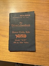 Norton 16h motorcycle 490cc - 16h,