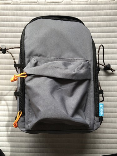 Grey orange smash insulated - grey,