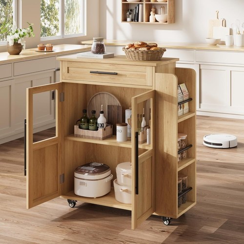 Kitchen island trolley with - island,