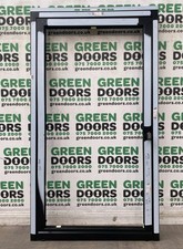 WIDE ALUMINIUM BACK DOOR BLACK