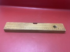 Vintage 1970's Anchor Wooden Spirit Level Made In People Republic Of China