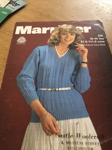 Vintage marriners knitting - vintage,