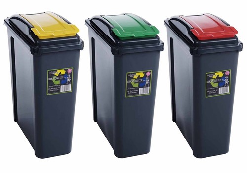 25l slimline plastic recycle - 25l,