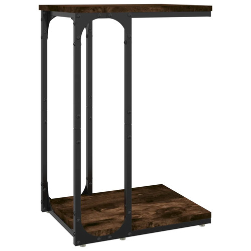 Side table engineered wood - side,