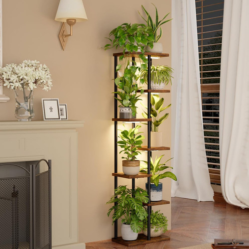 Plant stand with grow light - stand,