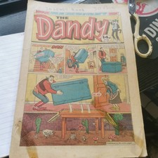 the dandy august 10th 1985 no 2281   rare comic  acceptable see photos