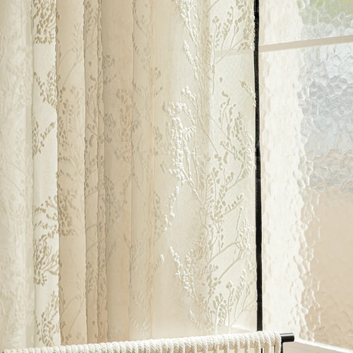 French beige embroidered - french,