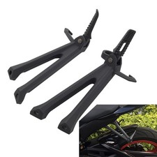 Black Pillion Footrest Bar for