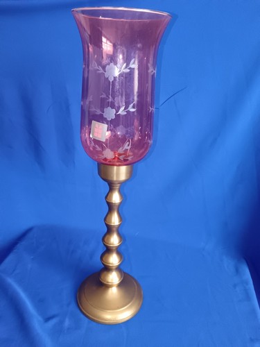 Large vintage red glass - large,