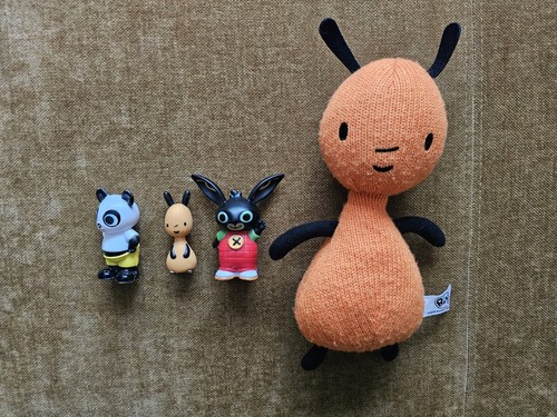 Bing bunny toy bundle figures - bing,