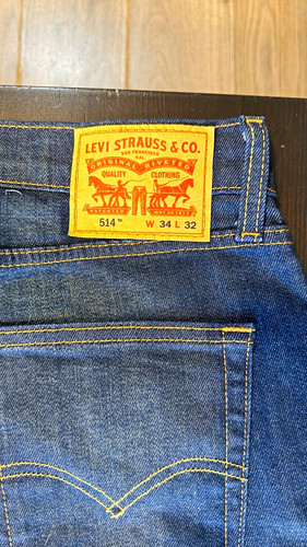 Levi men blue slim - men's,