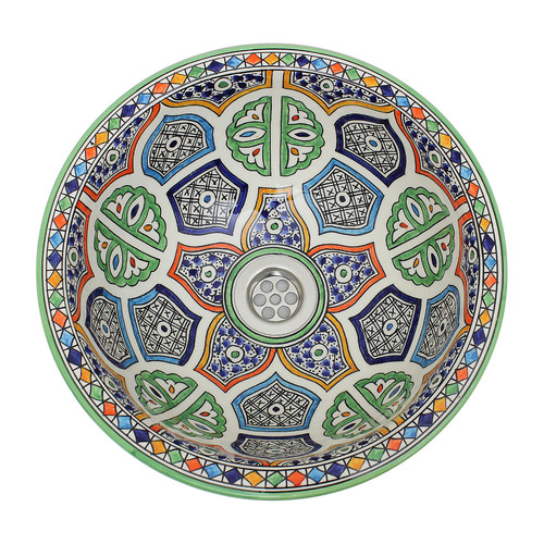 Moroccan sink bowl washbasin - moroccan,