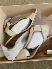 Faith Off White Wedge Sandal