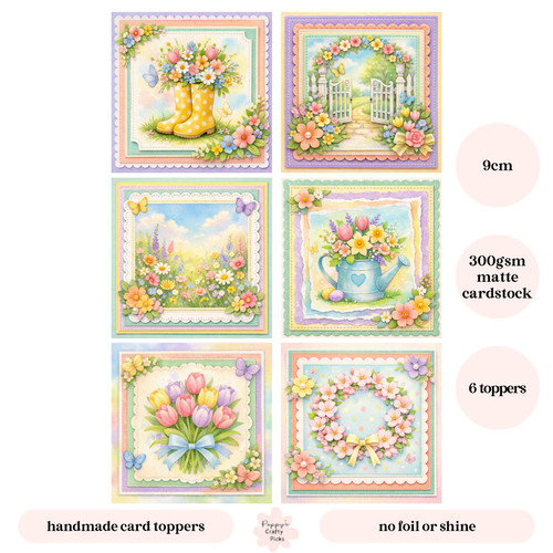Spring floral garden - spring,
