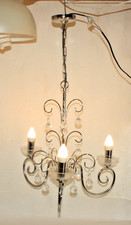 3 Arms Chrome Ceiling Light