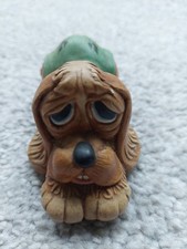 Vintage Pooch Ornament By Pendelfin Bassett Hound Dog