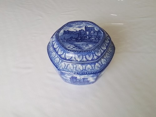 Ringtons tea caddy - tea, castles